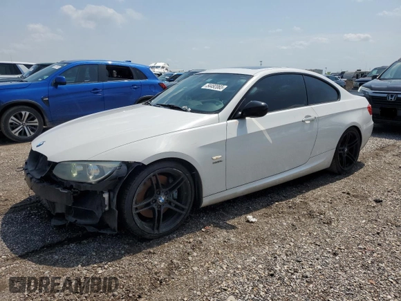 2012 BMW 3 Series 335is with VIN WBAKG1C55CJ217041, listed as a Copart auction lot 54492065 with 160,018 mi miles and Salvage title. Bid and sale history available at DreamBid. Image 1.
