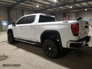 2019 GMC Sierra 1500 SLT with VIN 3GTU9DED0KG216648, listed as a Copart auction lot 49681685 with 216,000 mi miles and Salvage Title. Bid and sale history available at carsss.com. Image 2.
