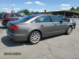 2013 Audi A6 Premium Plus with VIN WAUGGAFC5DN054949, listed as a Copart auction lot 59535535 with 225,246 mi miles and Clean title. Bid and sale history available at DreamBid. Image 3.