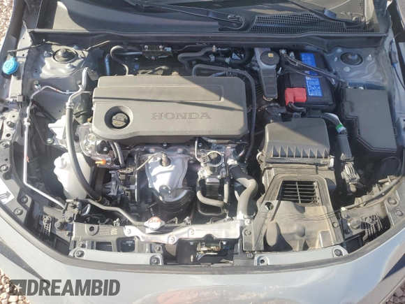 2025 Honda Civic Sport with VIN 2HGFE2F52SH537253, listed as a Copart auction lot 53373055 with 7,419 mi miles and Salvage title. Bid and sale history available at DreamBid. Image 12.