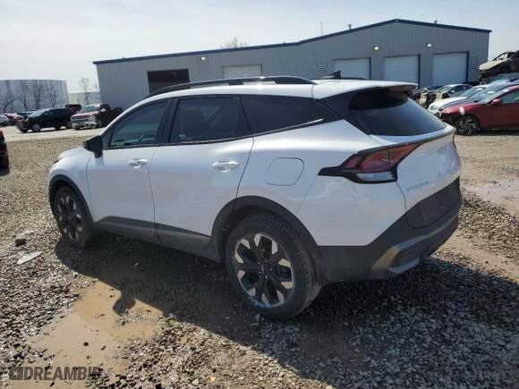 2023 Kia Sportage X-Line with VIN 5XYK6CAF4PG038122, listed as a Copart auction lot 51661365 with 21,194 mi miles and Salvage Title. Bid and sale history available at carsss.com. Image 2.