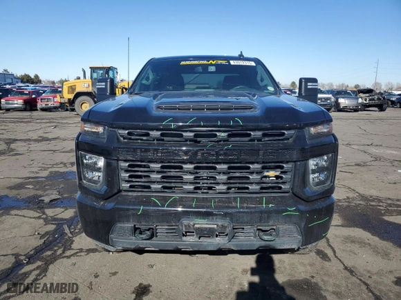 2021 Chevrolet Silverado 2500HD Custom with VIN 1GC4YME71MF229703, listed as a Copart auction lot 43072315 with 74,300 mi miles and Salvage Title. Bid and sale history available at carsss.com. Image 5.