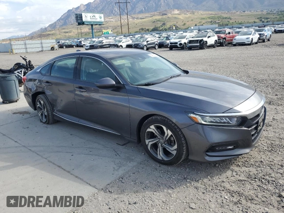 2018 Honda Accord EX-L z VIN 1HGCV1F50JA152896, wystawiony jako Copart lot #54374375 z przebiegiem 88 564 mil mil oraz Szkoda całkowita • Salvage title. Historia ofert i sprzedaży dostępna na DreamBid. Obrazek 4.