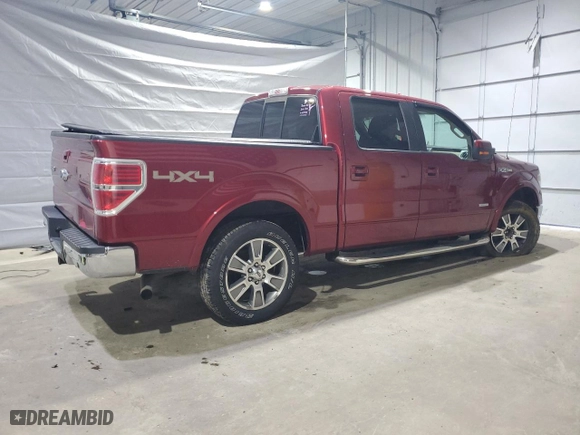 2014 Ford F-150 XL with VIN 1FTFW1ET3EKG01920, listed as a Copart auction lot 47400915 with 100,141 mi miles and Salvage Title. Bid and sale history available at carsss.com. Image 3.