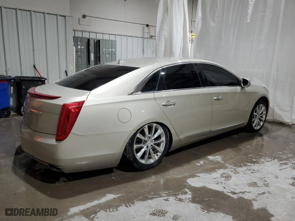 2014 Cadillac XTS Luxury with VIN 2G61M5S34E9203549, listed as a Copart auction lot 46793285 with 98,553 mi miles and Salvage Title. Bid and sale history available at carsss.com. Image 3.
