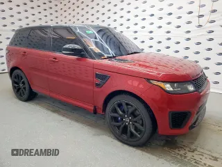 2016 Land Rover Range Rover Sport SVR with VIN SALWZ2EF7GA544520, listed as a Copart auction lot 56979235 with 47,852 mi miles and Clean title. Bid and sale history available at DreamBid. Image 4.