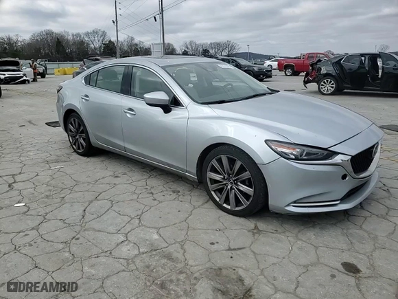 2018 Mazda Mazda6 Grand Touring Reserve with VIN JM1GL1WY3J1332826, listed as a Copart auction lot 47871925 with 107,926 mi miles and Salvage Title. Bid and sale history available at carsss.com. Image 10.
