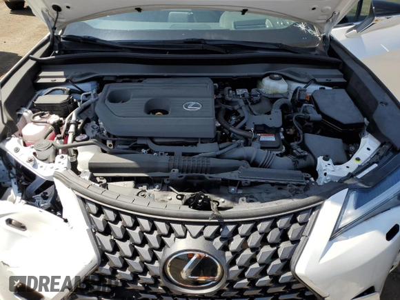 2025 Lexus UX 300h z VIN JTHUCJDHXS2001225, wystawiony jako Copart lot #55670245 z przebiegiem 4 205 mil mil oraz Czysty tytuł • Clean title. Historia ofert i sprzedaży dostępna na DreamBid. Obrazek 11.