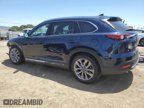 2021 Mazda CX-9 Grand Touring with VIN JM3TCBDY6M0520443, listed as a Copart auction lot 57403735 with 31,414 mi miles and Salvage title. Bid and sale history available at DreamBid. Image 2.