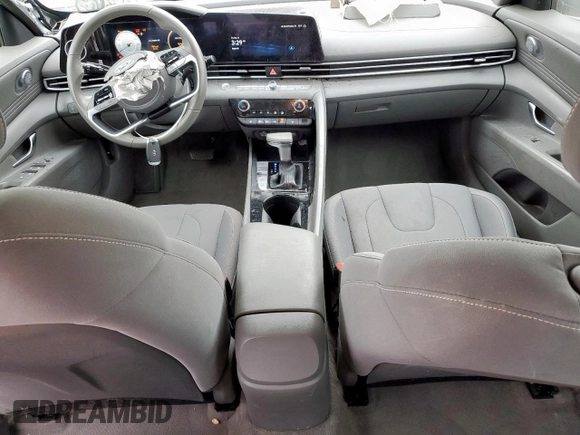 2023 Hyundai Elantra SEL with VIN 5NPLS4AG1PH119733, listed as a Copart auction lot 45302185 with 28,438 mi miles and Salvage Title. Bid and sale history available at DreamBid. Image 8.