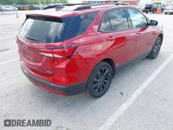 2022 Chevrolet Equinox RS with VIN 3GNAXWEV9NS181906, listed as a IAAI auction lot 42257280 with 44,492 mi miles and . Bid and sale history available at DreamBid. Image 4.