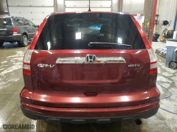 2010 Honda CR-V EX with VIN 3CZRE4H51AG703713, listed as a Copart auction lot 50044825 with 0 mi miles and Non Repairable. Bid and sale history available at carsss.com. Image 6.