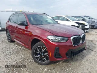 2023 BMW X3 M40i with VIN 5UX83DP08P9N81405, listed as a IAAI auction lot 41853811 with 45,937 mi miles and . Bid and sale history available at DreamBid. Image 1.