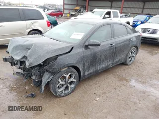 2021 Kia Forte LXS with VIN 3KPF24AD2ME270647, listed as a IAAI auction lot 41708527 with 18,010 mi miles. Bid and sale history available at carsss.com. Image 2.