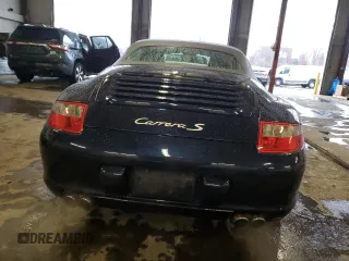 2006 Porsche 911 Carrera S with VIN WP0CB29956S766100, listed as a Copart auction lot 84339714 with 69,310 mi miles and Salvage Title. Bid and sale history available at carsss.com. Image 6.