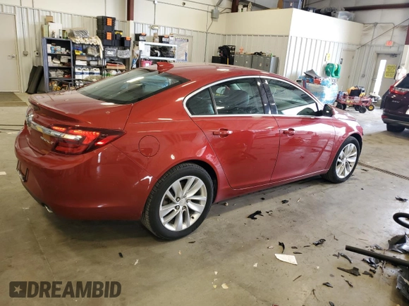 2015 Buick Regal Premium I with VIN 2G4GN5EX2F9107516, listed as a Copart auction lot 53291485 with 48,969 mi miles and Clean Title. Bid and sale history available at carsss.com. Image 3.