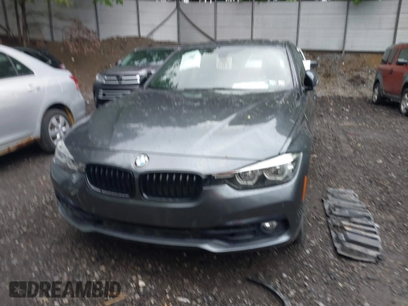 2018 BMW 3 Series 330i xDrive with VIN WBA8D9C58JEM34493, listed as a IAAI auction lot 42309425 with 58,868 mi miles and . Bid and sale history available at DreamBid. Image 12.