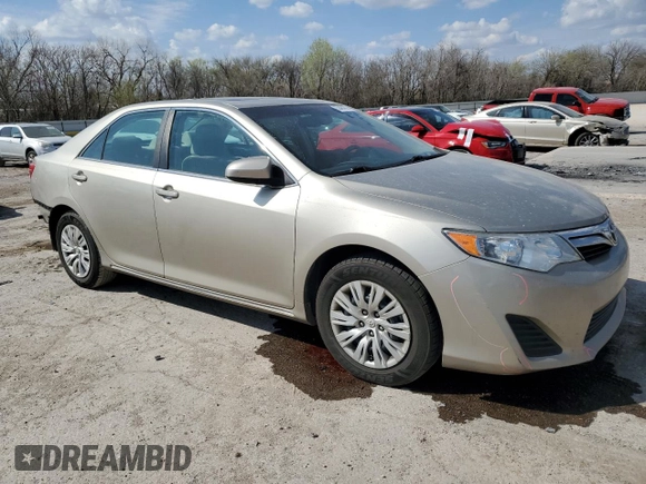 2014 Toyota Camry L with VIN 4T4BF1FK7ER348739, listed as a Copart auction lot 50494365 with 114,640 mi miles and Salvage Title. Bid and sale history available at carsss.com. Image 4.