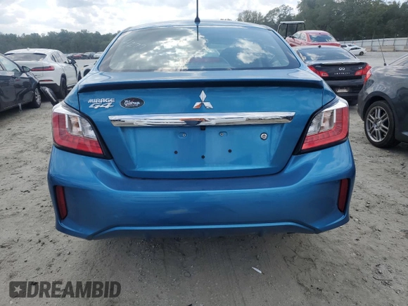 2023 Mitsubishi Mirage G4 ES with VIN ML32FUFJ2PHF03707, listed as a Copart auction lot 68556213 with 6,808 mi miles. Bid and sale history available at carsss.com. Image 6.