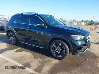 2021 Mercedes-Benz GLE 350 with VIN 4JGFB4KE3MA516028, listed as a IAAI auction lot 42310253 with 54,459 mi miles and . Bid and sale history available at DreamBid. Image 1.