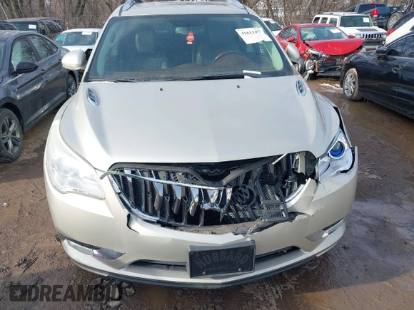 2013 Buick Enclave Leather with VIN 5GAKRCKD2DJ160883, listed as a IAAI auction lot 41611467 with 90,681 mi miles. Bid and sale history available at carsss.com. Image 12.