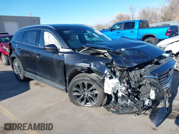 2020 Mazda CX-9 Signature with VIN JM3TCBEYXL0410265, listed as a IAAI auction lot 41226109 with Not Provided miles and . Bid and sale history available at carsss.com. Image 1.