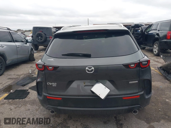 2023 Mazda CX-50 2.5 S Preferred Plus Package with VIN 7MMVABCM2PN107061, listed as a IAAI auction lot 41310984 with 23,268 mi miles. Bid and sale history available at carsss.com. Image 16.