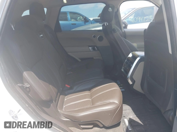 2016 Land Rover Range Rover Sport HSE with VIN SALWR2PF7GA123796, listed as a IAAI auction lot 42106233 with 108,861 mi miles and . Bid and sale history available at DreamBid. Image 8.