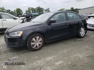 2012 Volkswagen Jetta S with VIN 3VW2K7AJ9CM335033, listed as a Copart auction lot 58973765 with 131,564 mi miles and Salvage title. Bid and sale history available at DreamBid. Image 1.