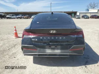 2024 Hyundai Elantra SE with VIN KMHLL4DG9RU790869, listed as a Copart auction lot 47128855 with 12,226 mi miles and Salvage Title. Bid and sale history available at DreamBid. Image 6.