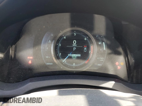 2015 Lexus IS 250 with VIN JTHCF1D20F5029733, listed as a Copart auction lot 54799855 with 61,185 mi miles and Salvage title. Bid and sale history available at DreamBid. Image 9.