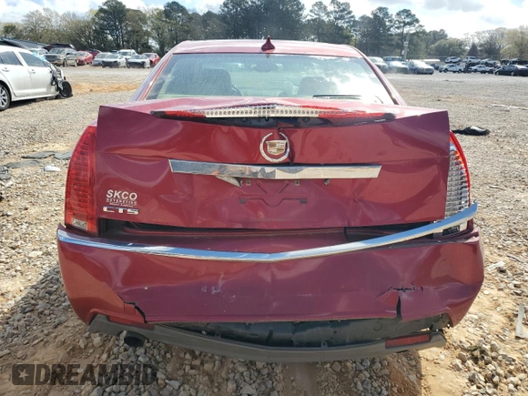 2010 Cadillac CTS Luxury with VIN 1G6DE5EG6A0130701, listed as a Copart auction lot 49847435 with Not Provided miles and Salvage Title. Bid and sale history available at carsss.com. Image 6.