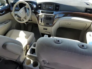 2014 Nissan Quest S with VIN JN8AE2KP2E9106372, listed as a Copart auction lot 48305695 with 95,367 mi miles and Salvage Title. Bid and sale history available at carsss.com. Image 8.