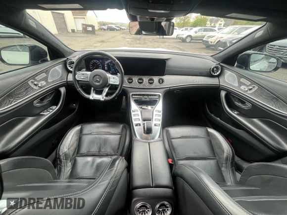 2019 Mercedes-Benz AMG GT 53 with VIN WDD7X6BB3KA004106, listed as a Copart auction lot 55796485 with 54,825 mi miles and Clean title. Bid and sale history available at DreamBid. Image 6.