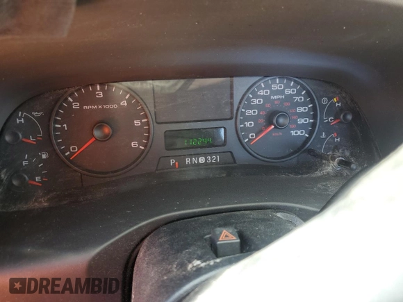 2006 Ford F-250 XL with VIN 1FTNF21576EB65386, listed as a Copart auction lot 54137515 with 112,244 mi miles and Salvage title. Bid and sale history available at DreamBid. Image 9.