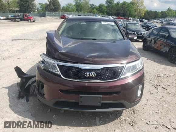 2015 Kia Sorento LX with VIN 5XYKT3A69FG570795, listed as a Copart auction lot 53886515 with 191,201 mi miles and Salvage Title. Bid and sale history available at DreamBid. Image 5.
