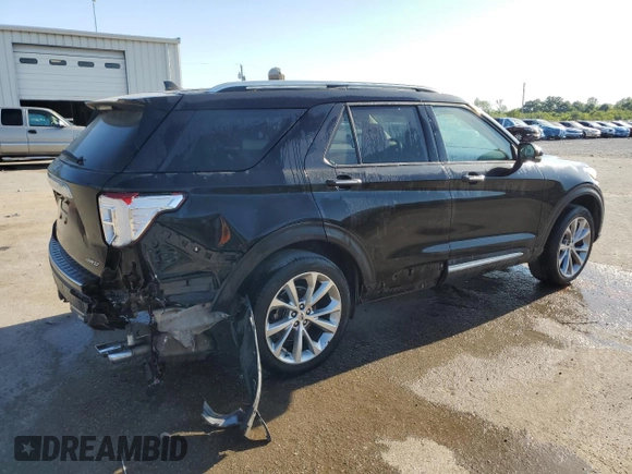 2021 Ford Explorer Platinum с VIN 1FM5K8HC7MGA55826, выставлен на аукционе Copart как лот 52320005 с пробегом 106 117 миль миль и Списание • Salvage title. История ставок и продаж доступна на DreamBid. Изображение 3.