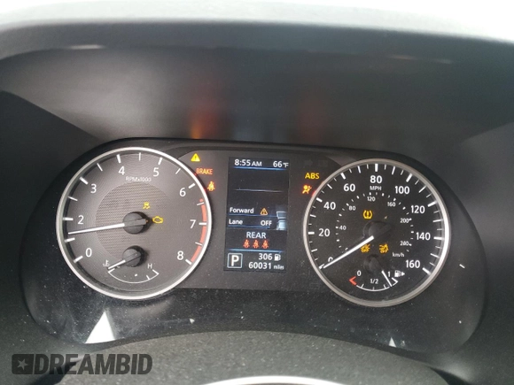 2024 Nissan Sentra S with VIN 3N1AB8BV7RY289759, listed as a Copart auction lot 52865155 with 60,031 mi miles and Salvage title. Bid and sale history available at DreamBid. Image 9.