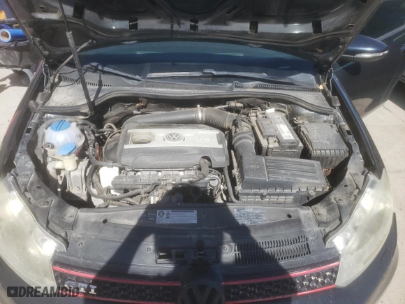2011 Volkswagen GTI w/Sunroof with VIN WVWEV7AJXBW025463, listed as a Copart auction lot 47198585 with 105,830 mi miles and Salvage Title. Bid and sale history available at carsss.com. Image 11.