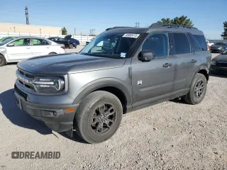 2022 Ford Bronco Sport Big Bend z VIN 3FMCR9B68NRE04126, wystawiony jako Copart lot #55980415 z przebiegiem 34 039 mil mil oraz Szkoda całkowita • Salvage title. Historia ofert i sprzedaży dostępna na DreamBid. Obrazek 1.
