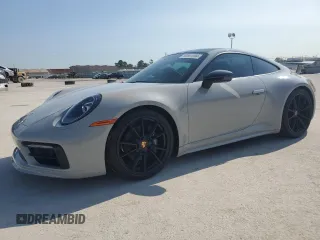 2024 Porsche 911 Carrera with VIN WP0AA2A9XRS210035, listed as a Copart auction lot 80861204 with 0 mi miles and Salvage Title. Bid and sale history available at carsss.com. Image 1.