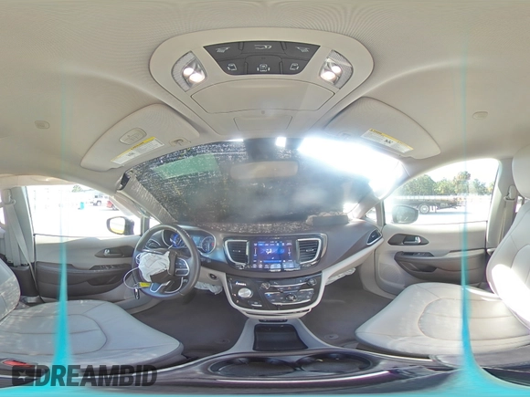 2017 Chrysler Pacifica Touring L with VIN 2C4RC1BG7HR551641, listed as a Copart auction lot 51810185 with 66,860 mi miles and Salvage Title. Bid and sale history available at DreamBid. Image 14.