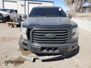 2017 Ford F-150 XL with VIN 1FTEW1EPXHKD42216, listed as a Copart auction lot 49126635 with 84,504 mi miles and Salvage Title. Bid and sale history available at carsss.com. Image 5.
