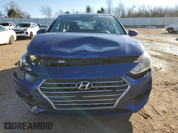 2020 Hyundai Accent SE with VIN 3KPC24A63LE121523, listed as a Copart auction lot 37807554 with 80,317 mi miles. Bid and sale history available at carsss.com. Image 5.