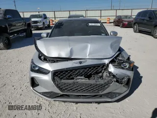 2019 Genesis G70 Advanced with VIN KMTG44LA1KU044908, listed as a Copart auction lot 76779574 with 51,678 mi miles and Salvage title. Bid and sale history available at DreamBid. Image 5.