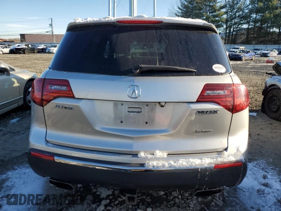 2010 Acura MDX with VIN 2HNYD2H20AH504225, listed as a Copart auction lot 84894084 with 0 mi miles and Salvage Title. Bid and sale history available at carsss.com. Image 6.