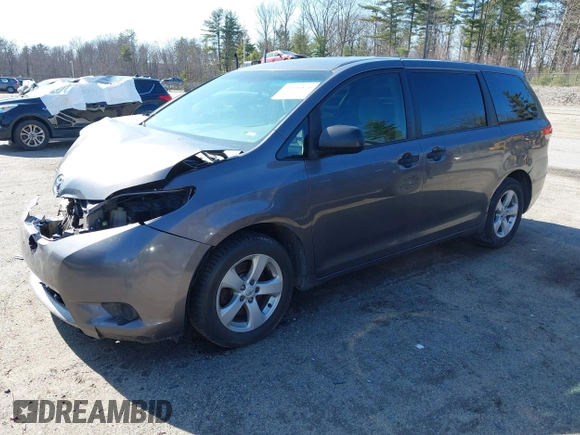 2012 Toyota Sienna with VIN 5TDZK3DC4CS228916, listed as a IAAI auction lot 41936870 with 188,227 mi miles. Bid and sale history available at carsss.com. Image 23.