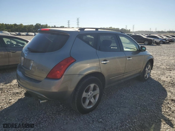 2003 Nissan Murano SE with VIN JN8AZ08W13W227643, listed as a Copart auction lot 74222574 with 209,862 mi miles and Salvage Title. Bid and sale history available at carsss.com. Image 3.
