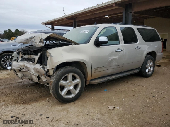 2007 Chevrolet Suburban LTZ with VIN 1GNFC16027J168913, listed as a Copart auction lot 44584445 with 233,690 mi miles and Salvage Title. Bid and sale history available at carsss.com. Image 1.