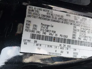 2015 Ford Focus SE with VIN 1FADP3F21FL209221, listed as a IAAI auction lot 42716293 with 100,465 mi miles and . Bid and sale history available at DreamBid. Image 9.